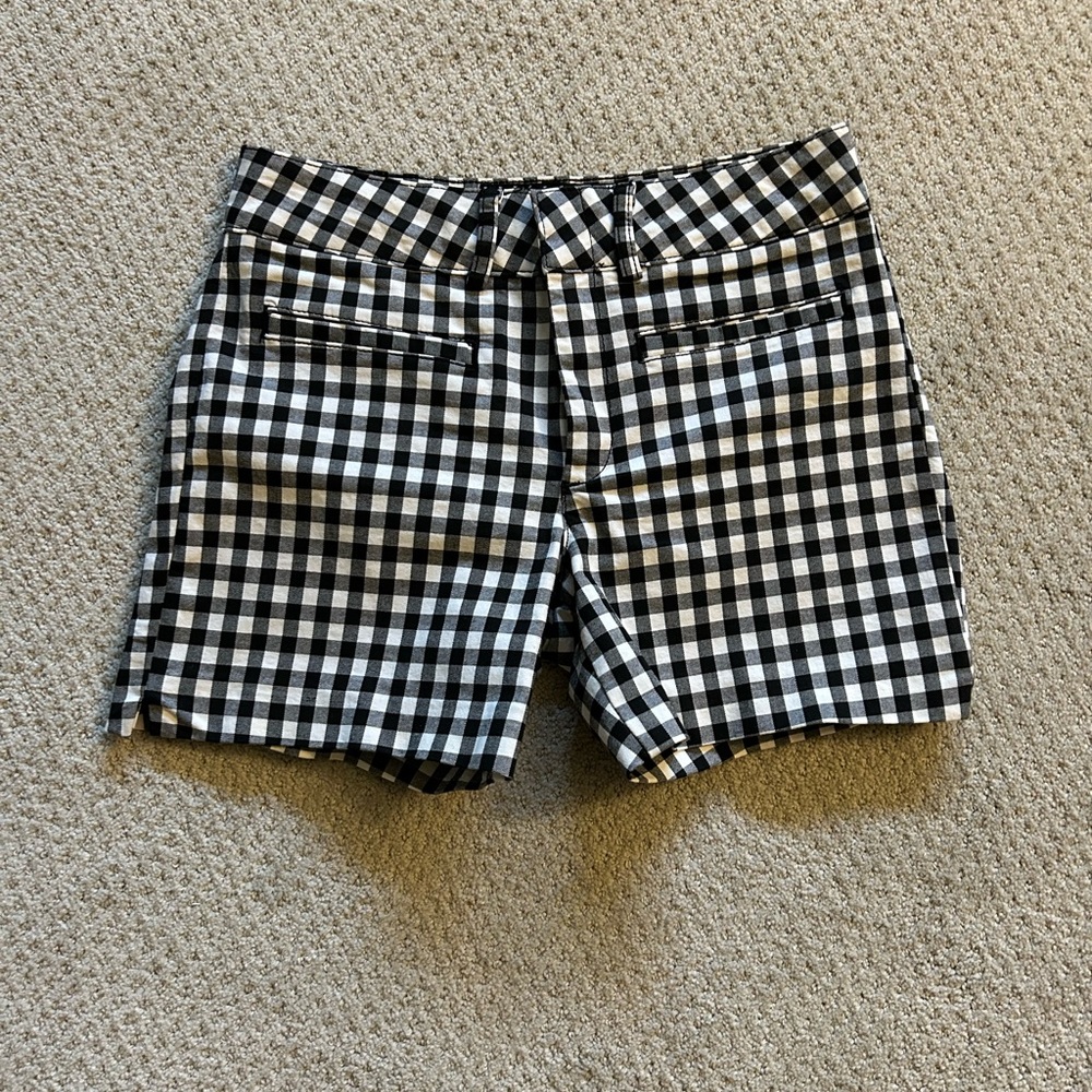 Anthropologie Gingham Shorts size 25